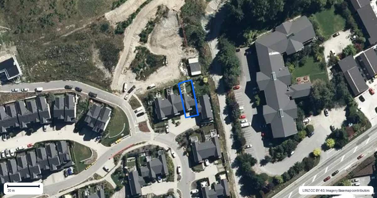 Property context map for 5 Phoenix Lane, Arthurs Point, Queenstown