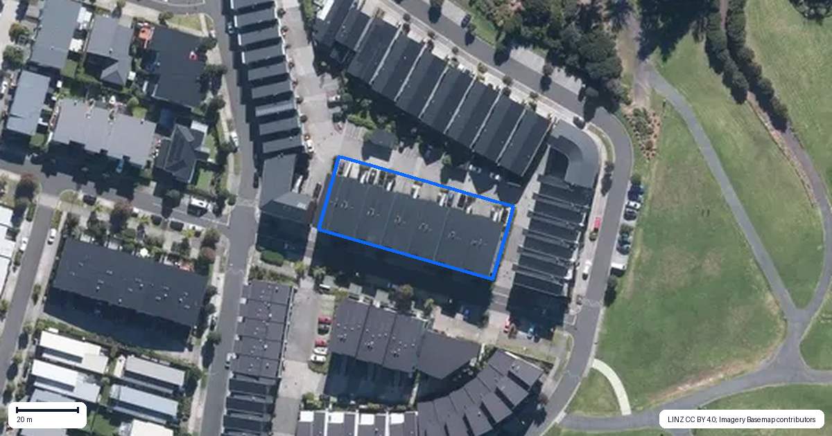 Property context map for 60 Rangihina Road, Hobsonville, Auckland
