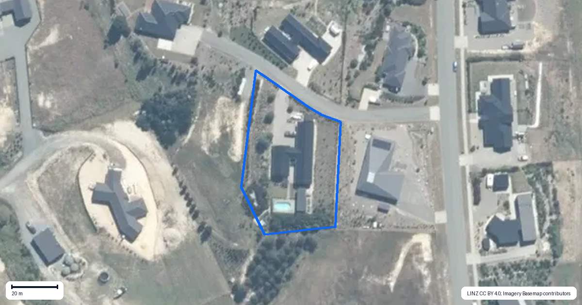 Property context map for 29 Redmill Road, Redwood Valley, Richmond