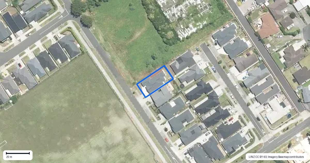 Property context map for 179 Jutland Road, Pukekohe