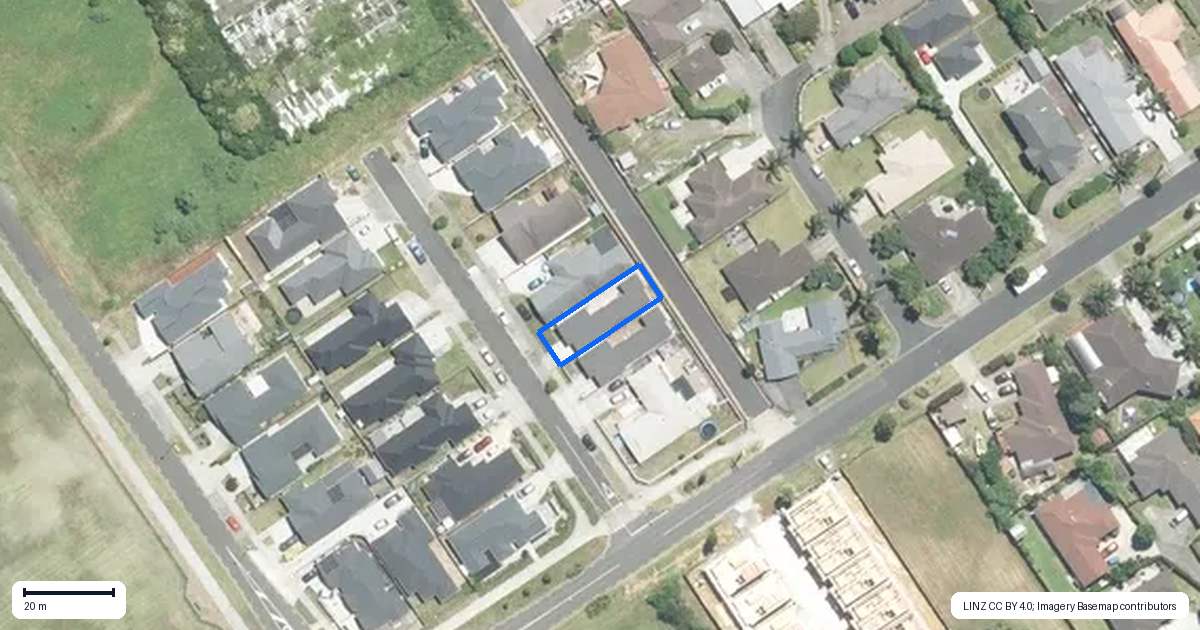 Property context map for 5 Whakapono Road, Pukekohe