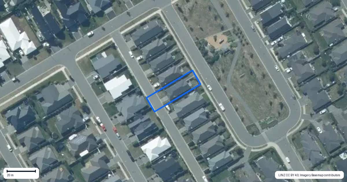 Property context map for 10 Wallingford Crescent, Rolleston