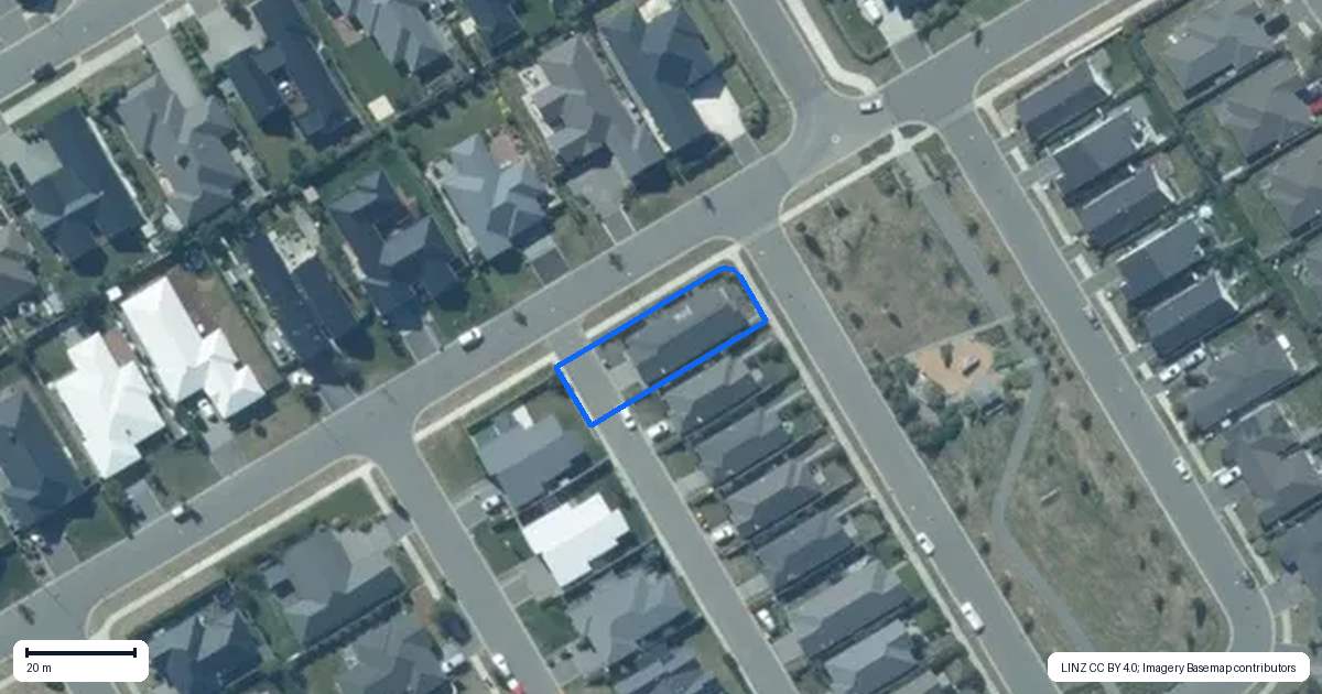 Property context map for 2 Wallingford Crescent, Rolleston
