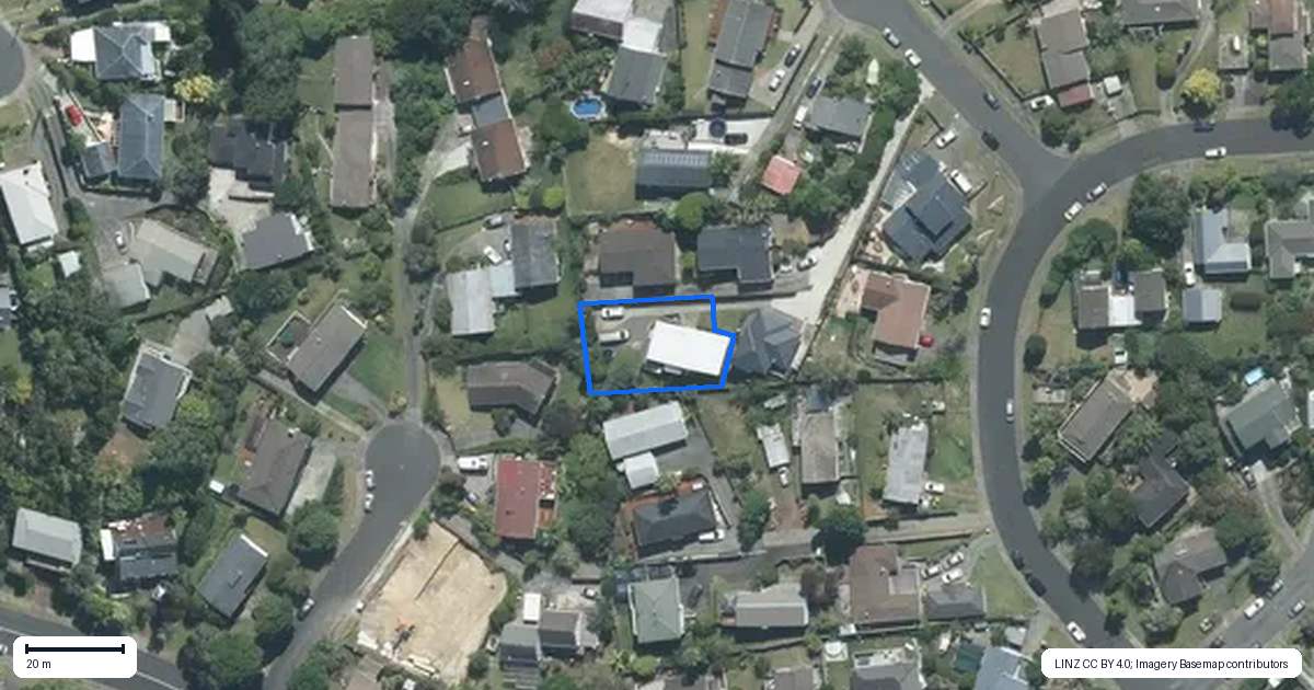 Property context map for 4A Branston Avenue, Browns Bay, Auckland