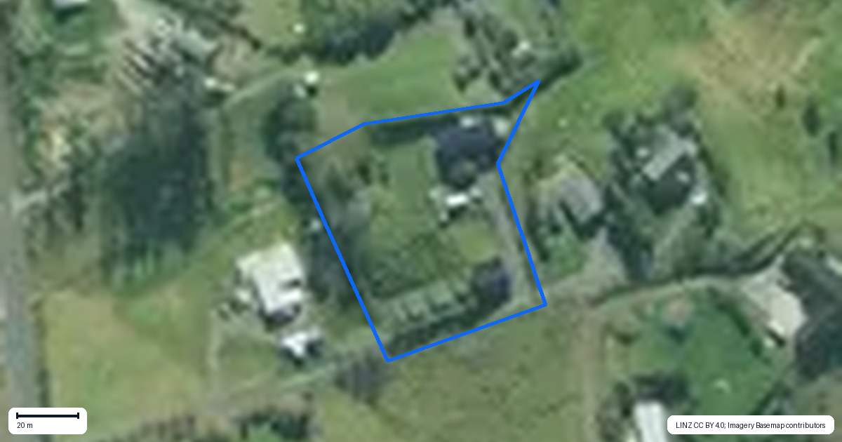 Property context map for 136A Garbolino Road, Mangawhai
