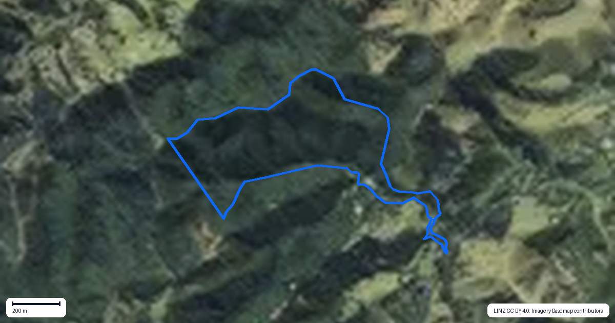 Property context map for 31 Waitorupai Way, Matapouri, Whangarei