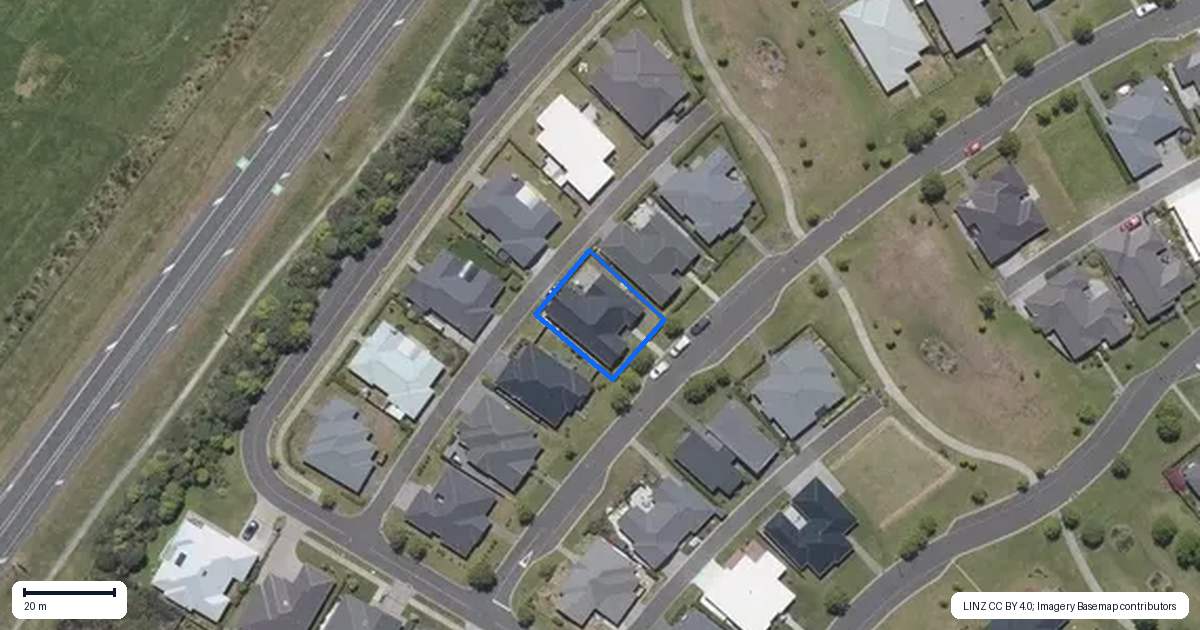 Property context map for 22 Bastille Court, Rangatira Park, Taupo