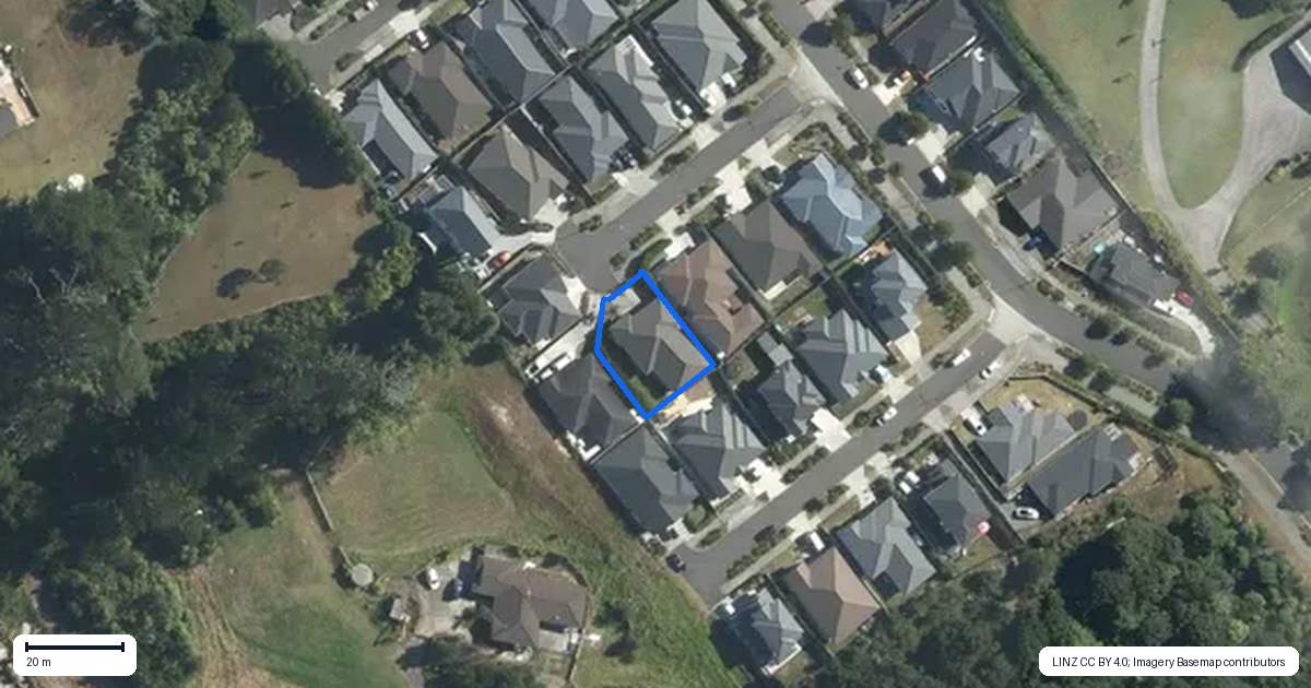 Property context map for 8 Grenache Way, Kumeu