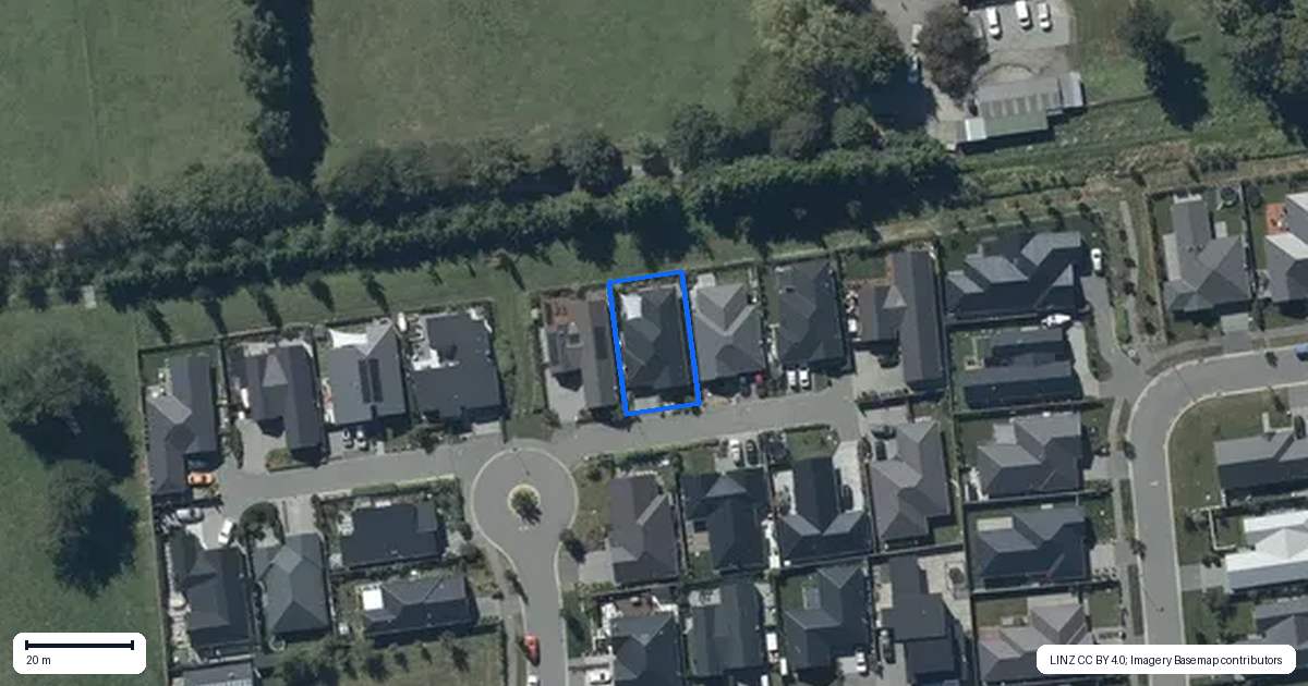 Property context map for 3 Foden Lane, Halswell, Christchurch
