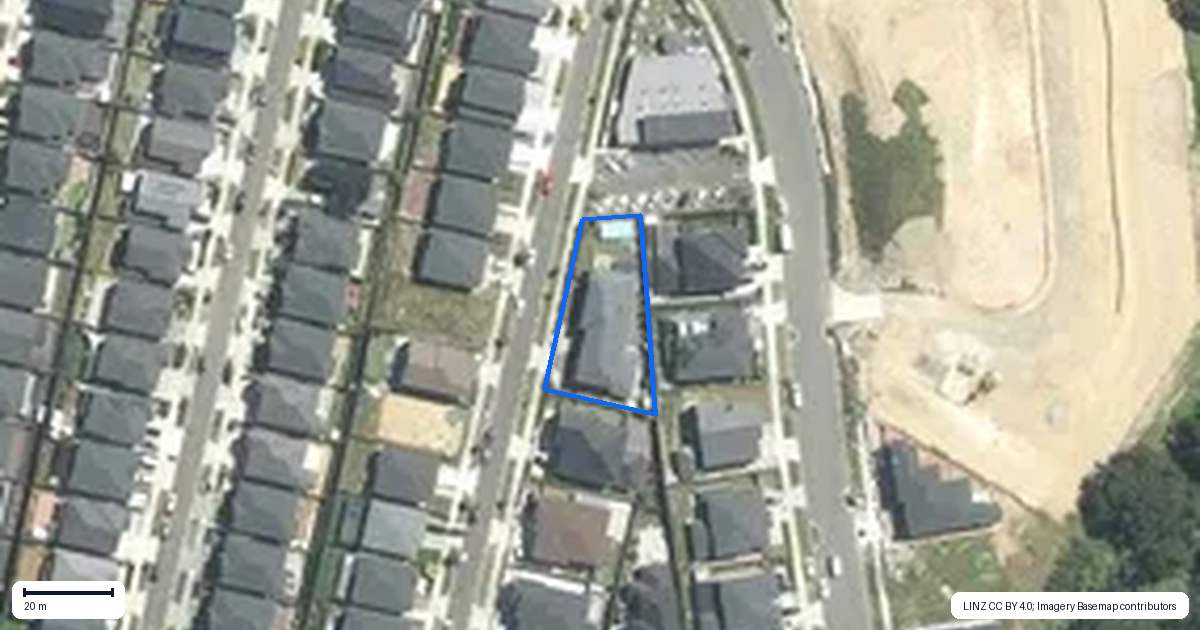 Property context map for 6 Perehia Road, Flat Bush, Auckland