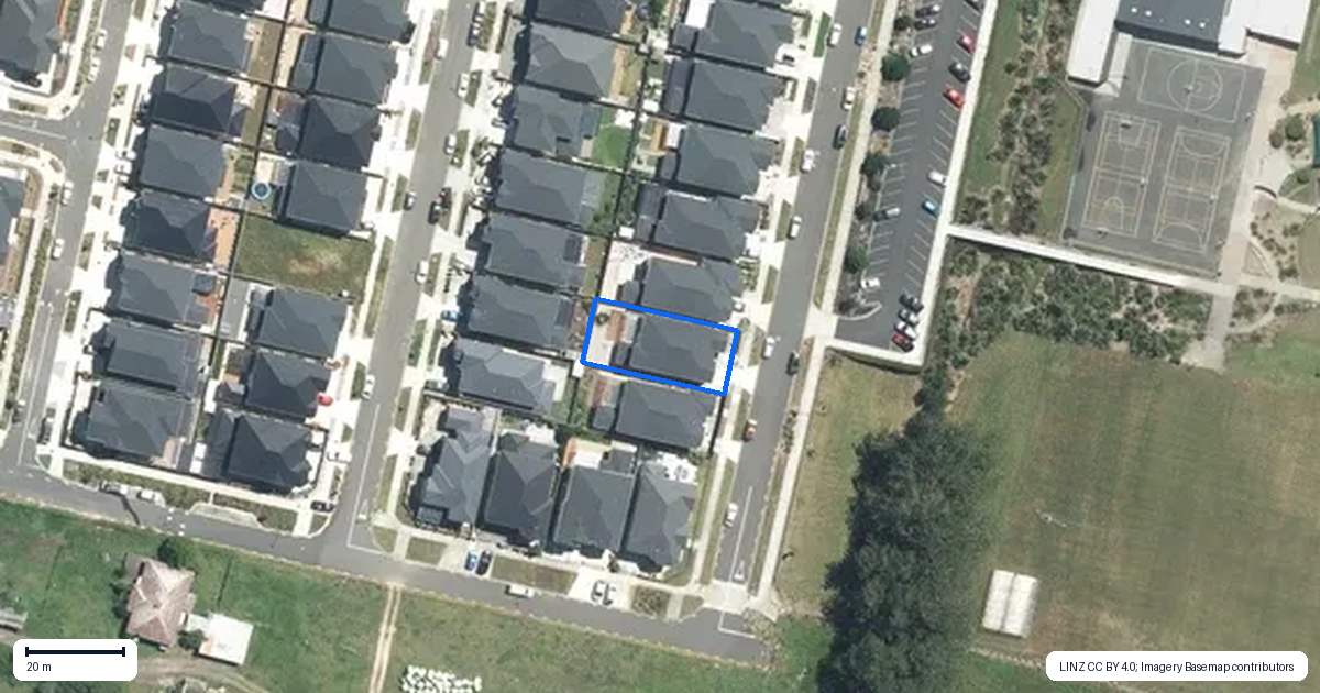 Property context map for 22 Ako Road, Flat Bush, Auckland