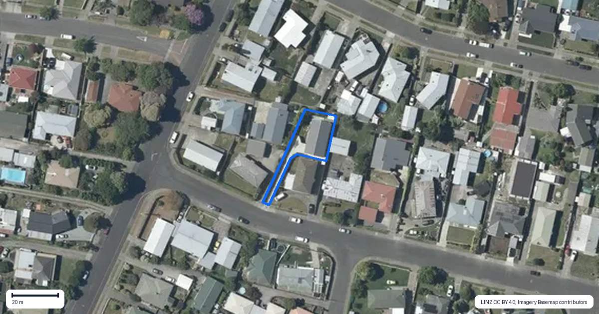 Property context map for 2B Kauri Street, Taradale, Napier
