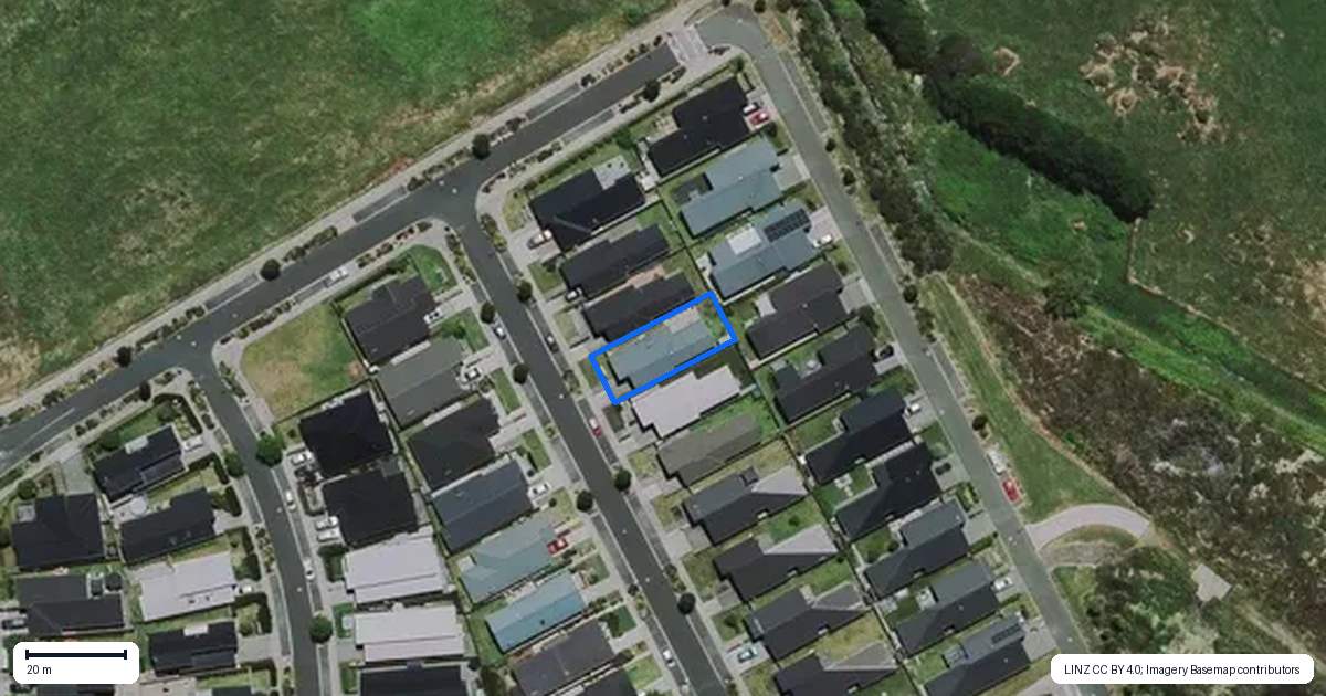 Property context map for 16 Hapu Avenue, Baverstock, Hamilton