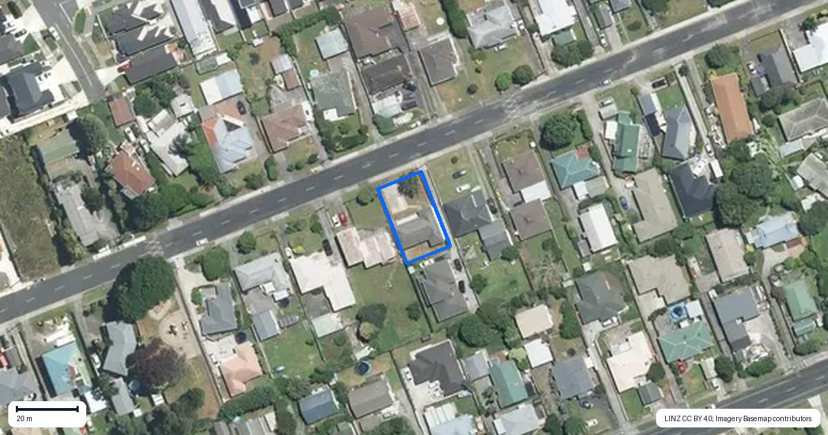 Property context map for 45 Fernaig Street, Papakura