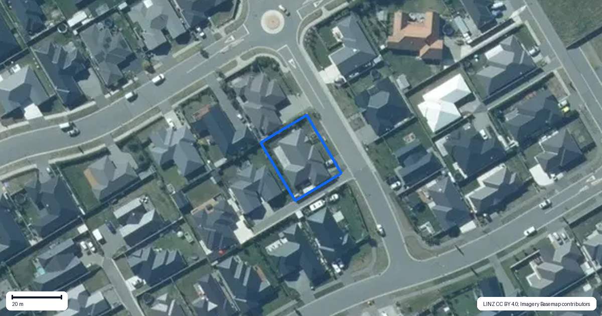 Property context map for 84 Riverstone Drive, Rolleston