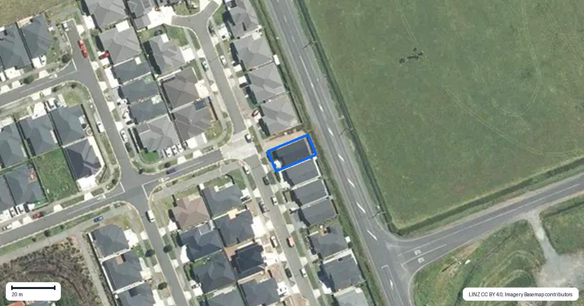 Property context map for 57 Sapwood Crescent, Takanini, Auckland
