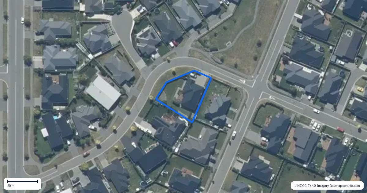 Property context map for 12 Zabeel Street, Lincoln
