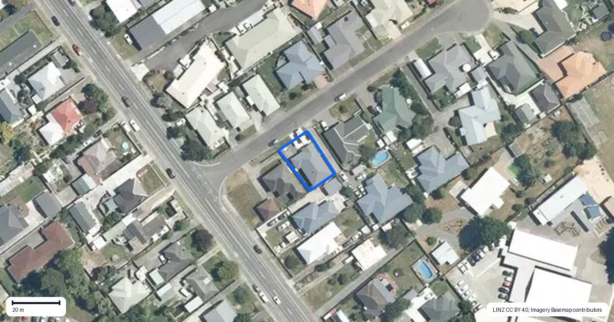Property context map for 1A Amanda Place, Mayfair, Hastings