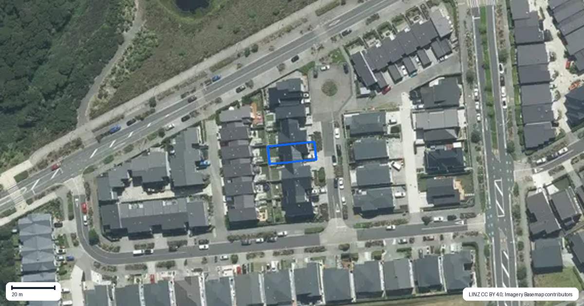 Property context map for 8 Killick Place, Long Bay, Auckland