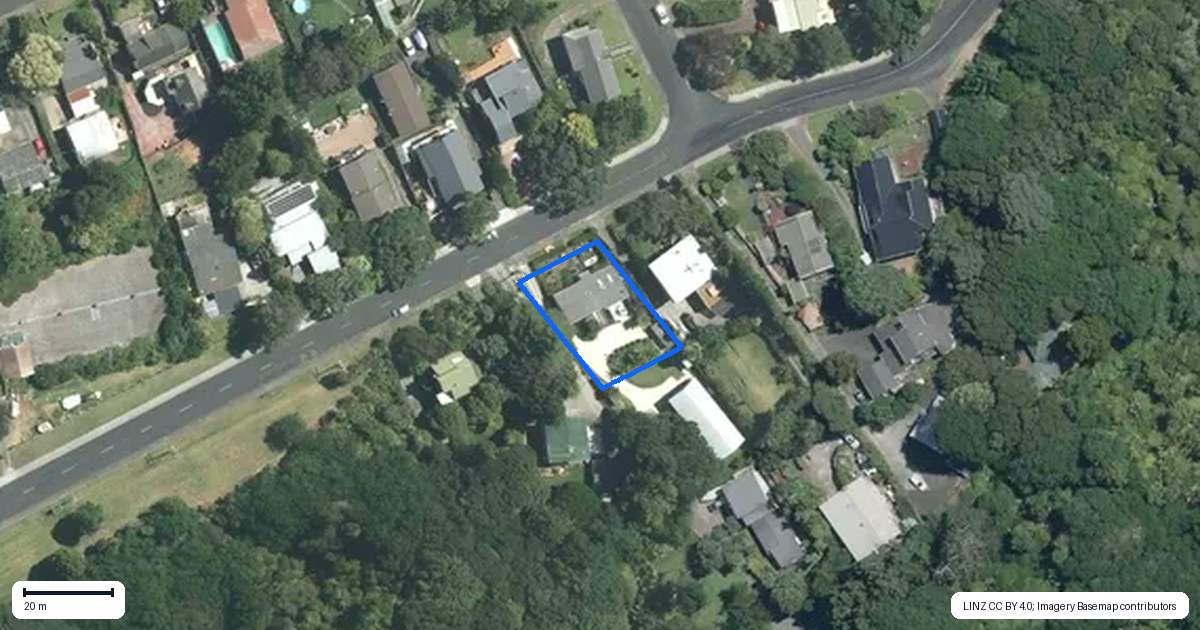 Property context map for 79 Red Hill Road, Red Hill, Papakura