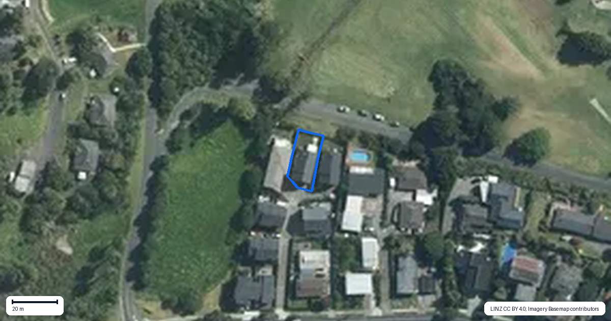 Property context map for 7 Tomonga Way, Bucklands Beach, Auckland