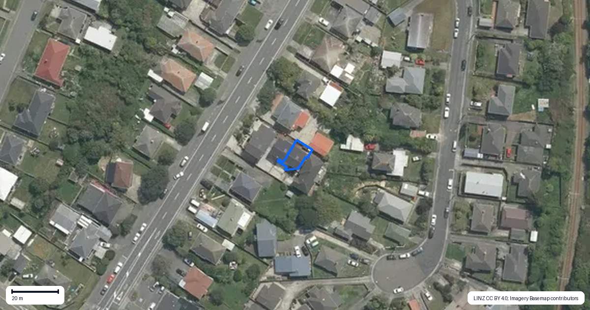 Property context map for 4/113 Moorefield Road, Johnsonville, Wellington