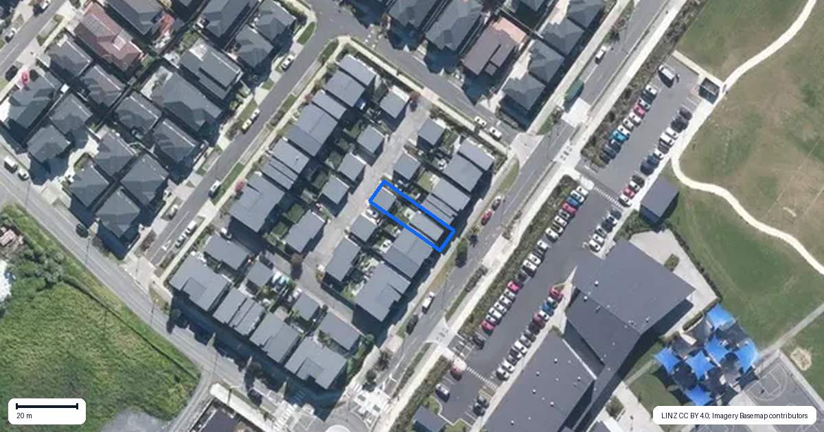 Property context map for 10 Joshua Carder Drive, Hobsonville, Auckland