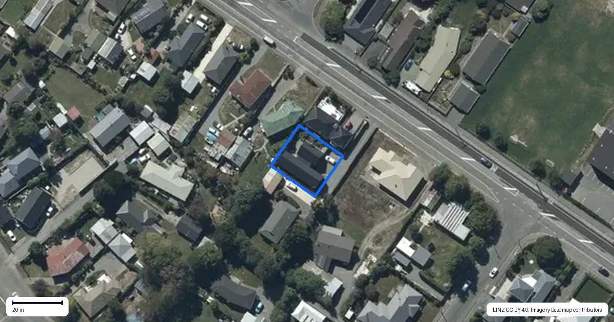 Property context map for 25A Blakes Road, Prebbleton