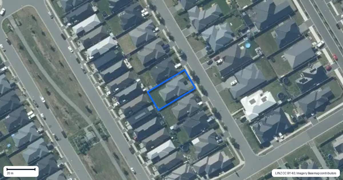 Property context map for 64 Thames Drive, Rolleston
