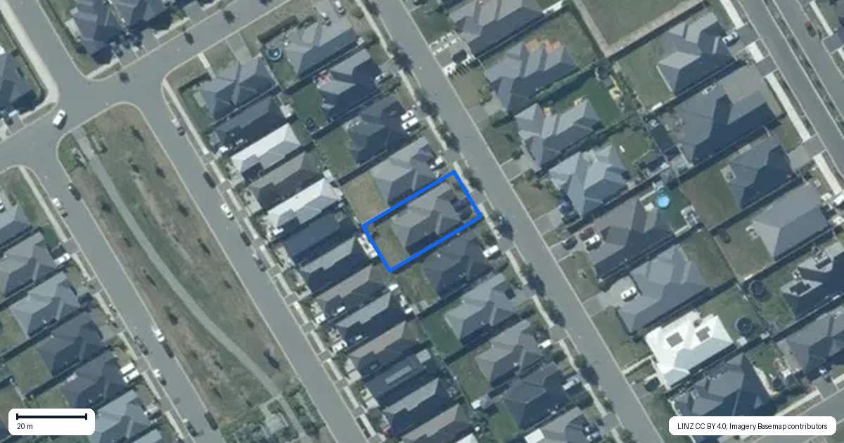 Property context map for 60 Thames Drive, Rolleston