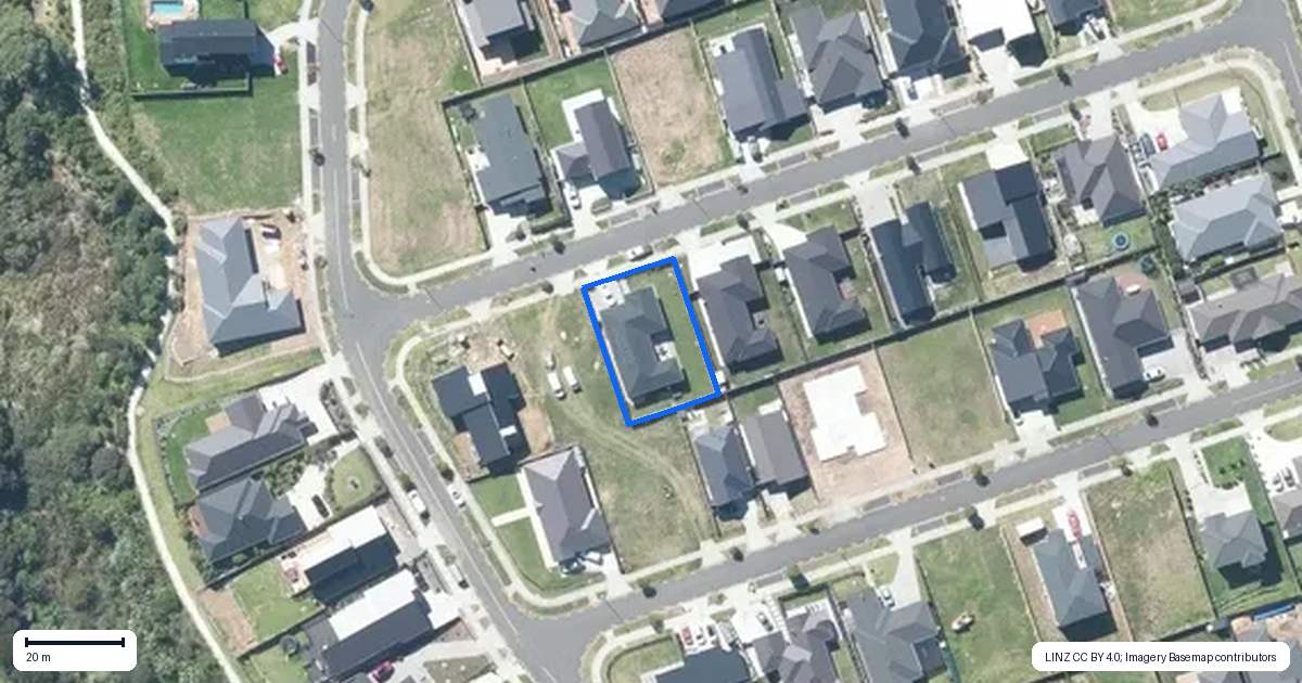 Property context map for 13 Otohikawa Avenue, Glenbrook