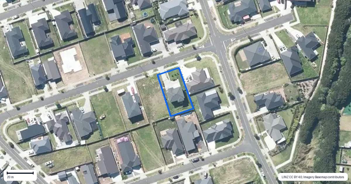 Property context map for 3 Okohaka Avenue, Glenbrook