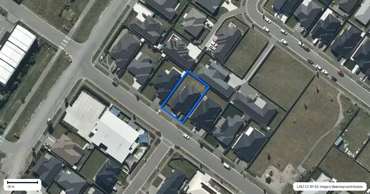 Property context map for 11 Zinnia Way, Wigram, Christchurch