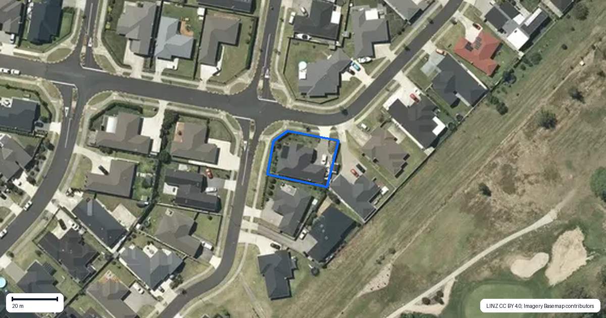 Property context map for 6 Matawhero Place, Ngaruawahia