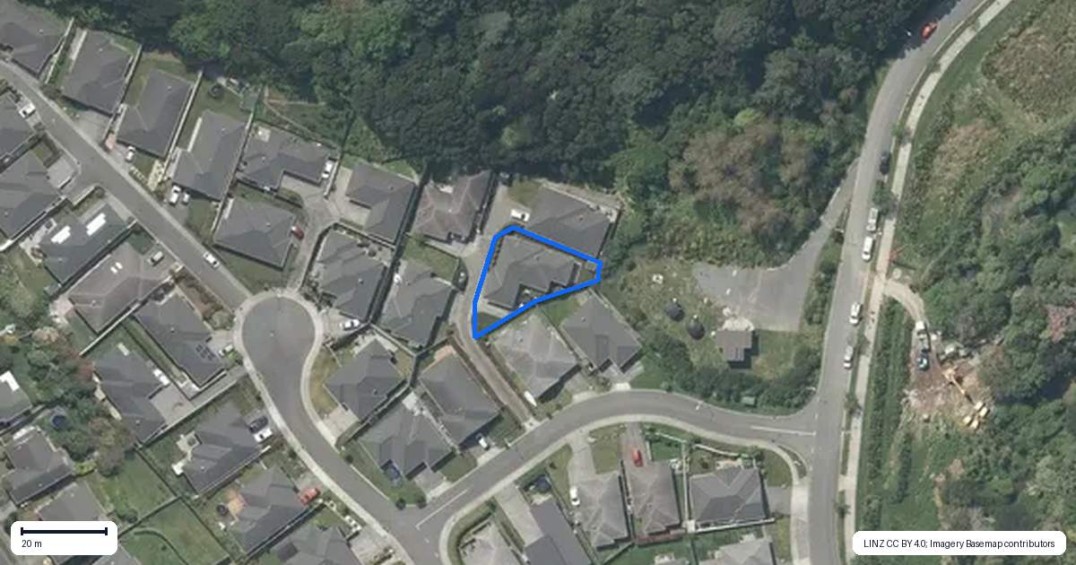 Property context map for 6 Mooring Close, Whitby, Porirua