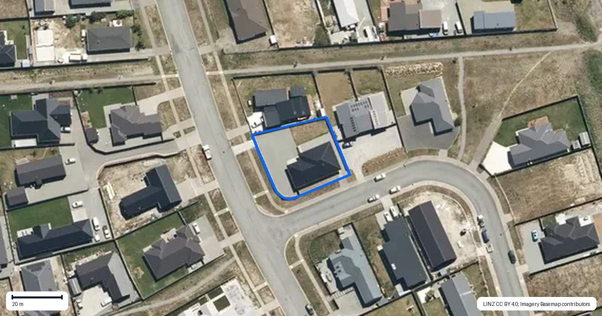 Property context map for 19 Grandvue Drive, Twizel