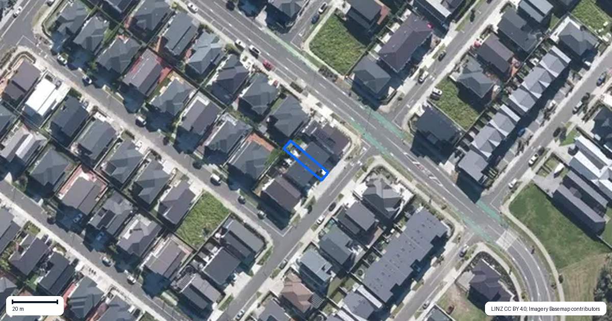 Property context map for 58 Turret Lane, Hobsonville, Auckland