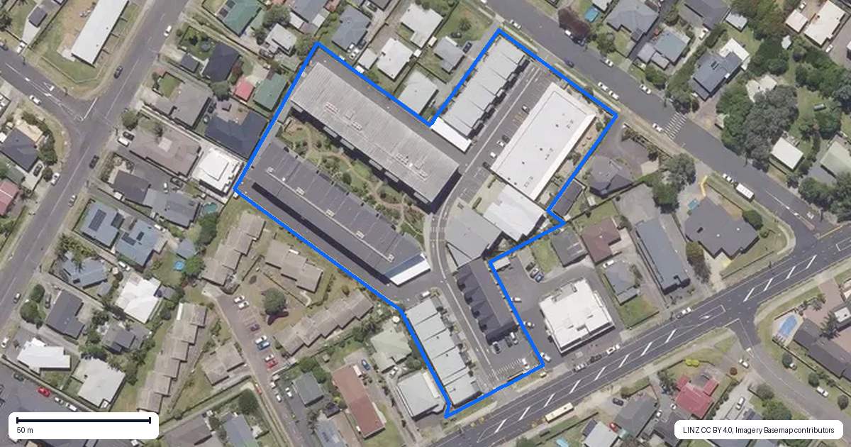 Property context map for G08/1C Salt Avenue, Mount Maunganui