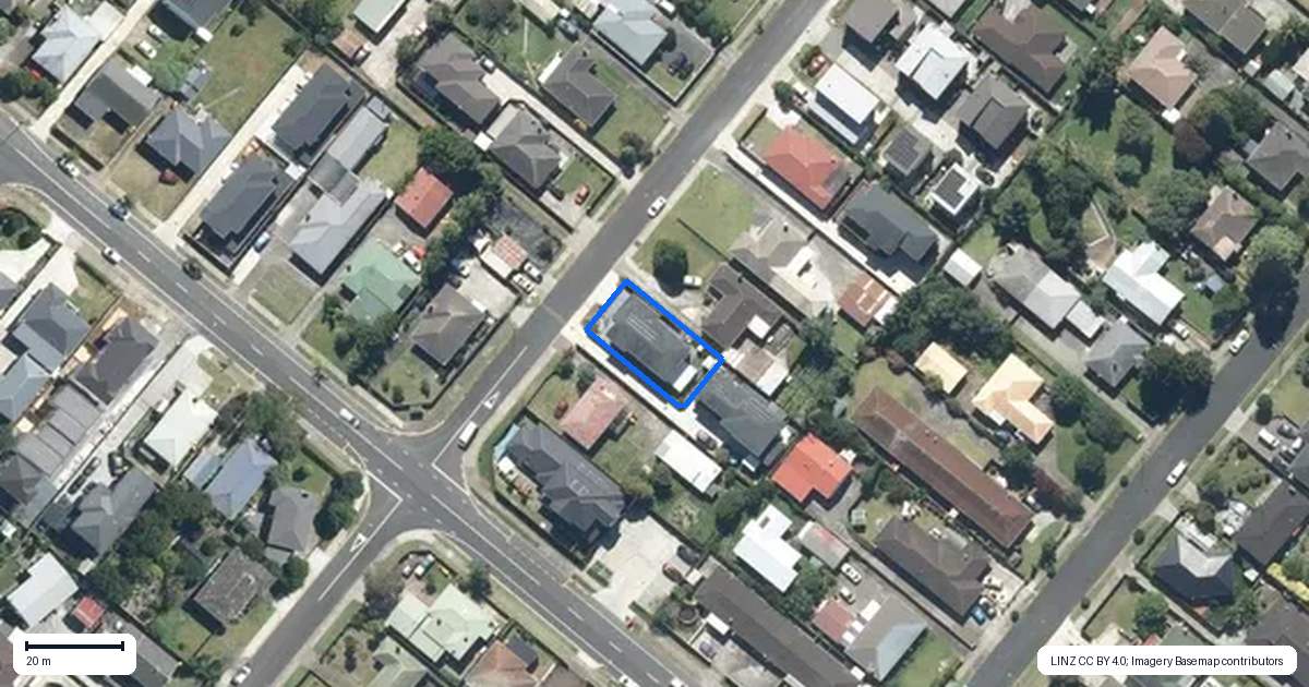 Property context map for 78 McLean Avenue, Papatoetoe, Auckland