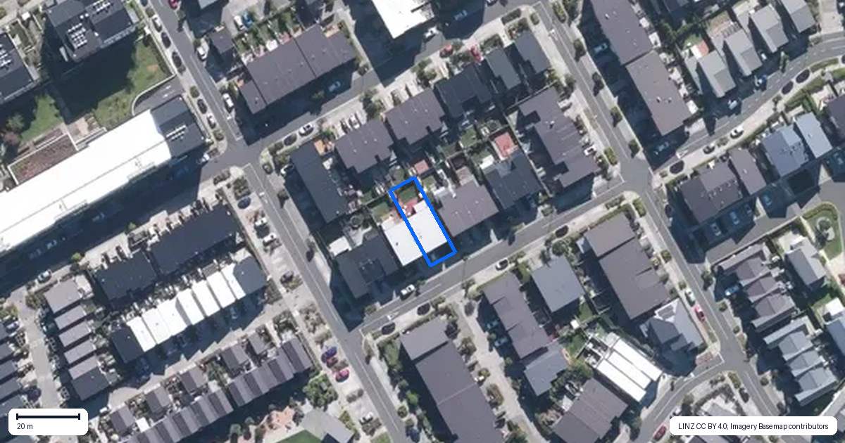 Property context map for 21 Ian Morrison Road, Hobsonville, Auckland