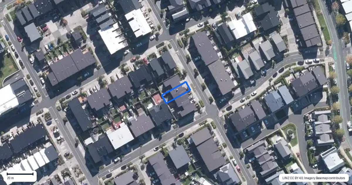 Property context map for 17 Eyton Kay Road, Hobsonville, Auckland