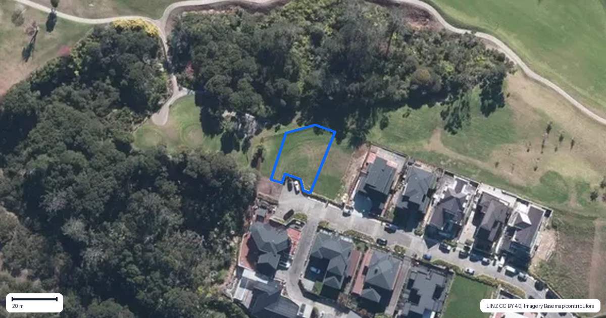 Property context map for 24 Third Fairway Place, Albany, Auckland