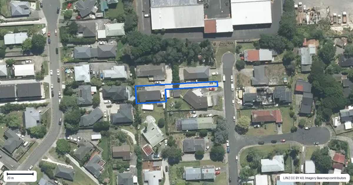 Property context map for 28C Kathleen Street, Totara Vale, Auckland