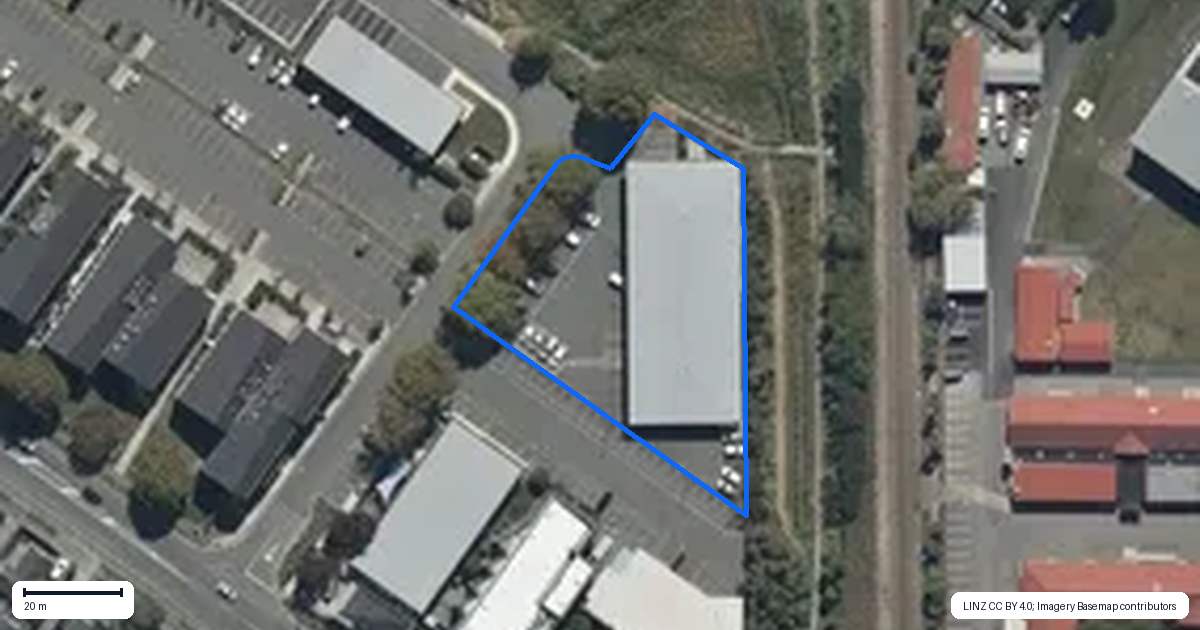 Property context map for 56 Langdons Road, Papanui, Christchurch