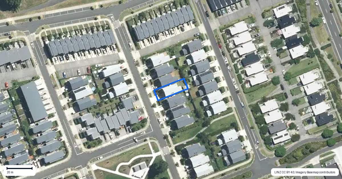 Property context map for 7 Turehu Road, Papakura