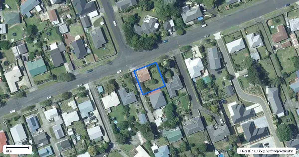 Property context map for 1/24A Cowling Road, Hurdon, New Plymouth