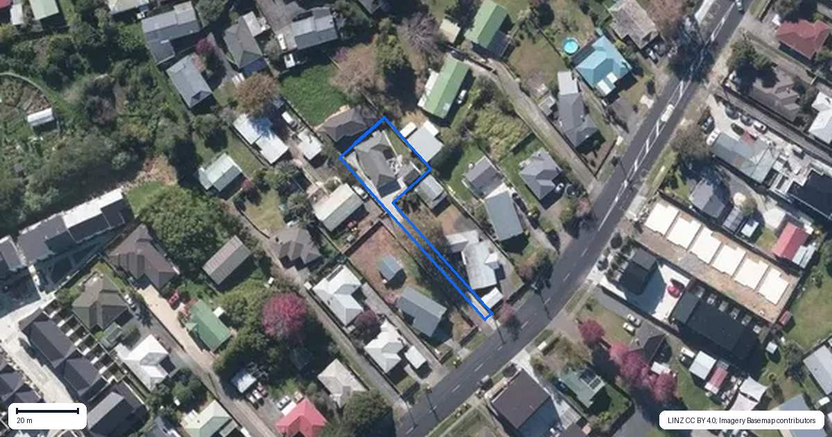 Property context map for 97 Metcalfe Road, Ranui, Auckland