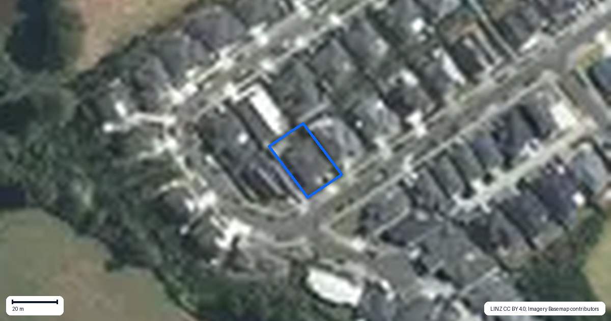 Property context map for 43 Jeroboam Loop, Kumeu