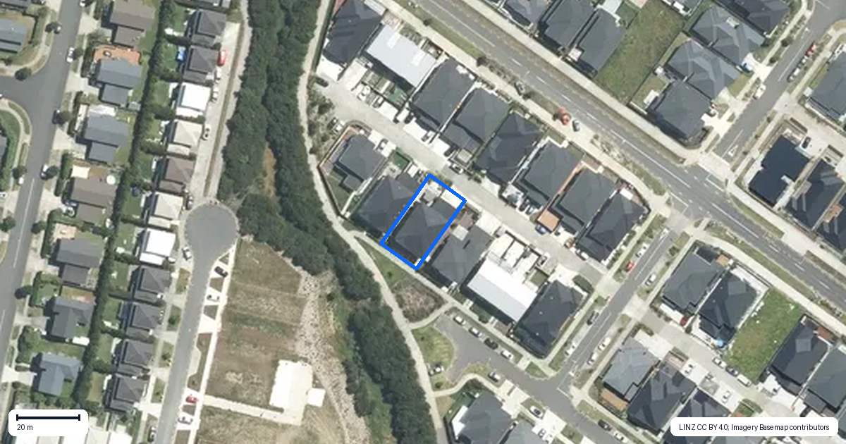 Property context map for 58 Lime Hill Rise, Flat Bush, Auckland