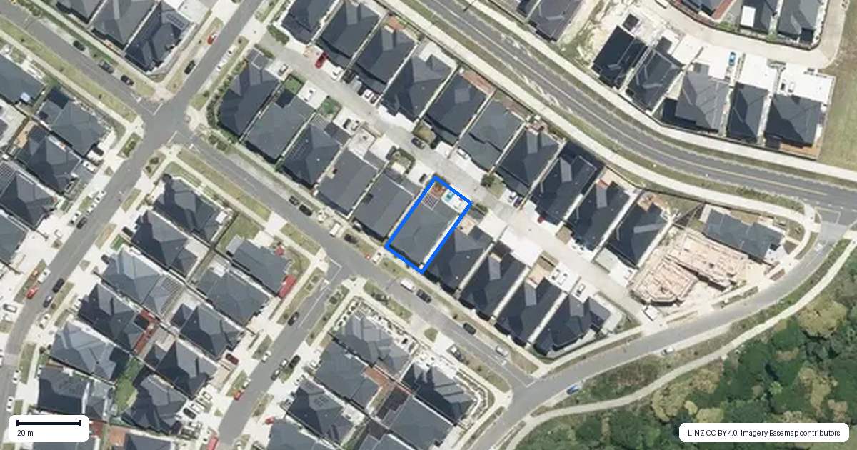 Property context map for 14 Lime Hill Rise, Flat Bush, Auckland